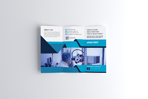 Health Trifold Brochure Template