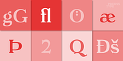 Aureata, a Serif Font by preussTYPE (Thumbnail 9 of 10)