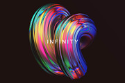 Infinity: 3D Chromatic Shapes, an Object Graphic by RuleByArt (Thumbnail 22 of 24)