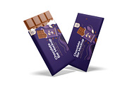 Chocolate Bar Packaging Mockup Set, a Packaging Mockup by DSNA Mockup (Thumbnail 5 of 5)