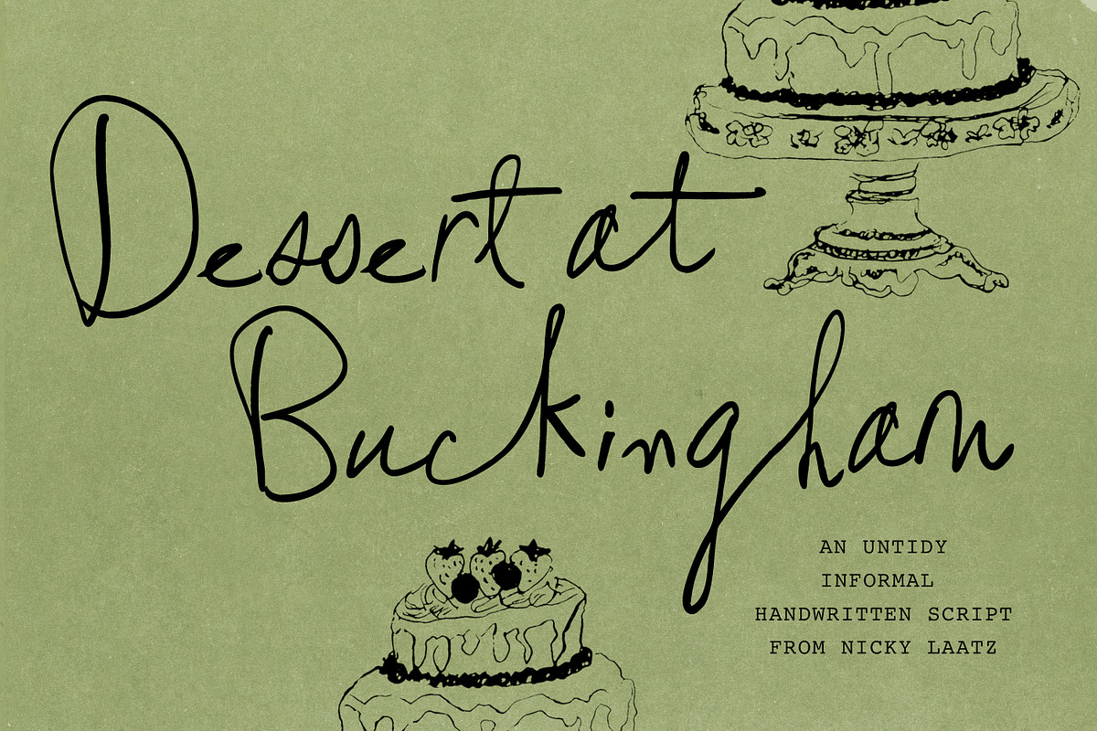 Buckingham Script, a Handwritten Font by Nicky Laatz (Photo 1 of 15)