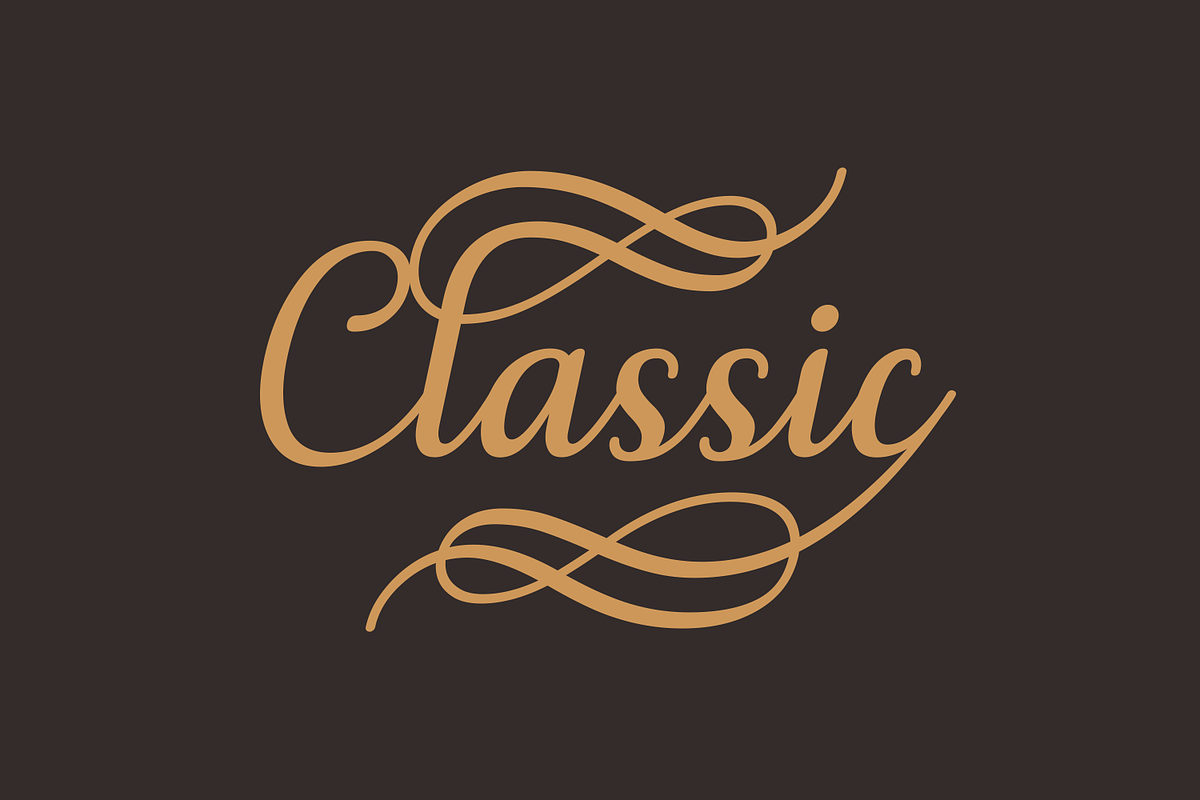 Splendis - Calligraphy Font preview 4