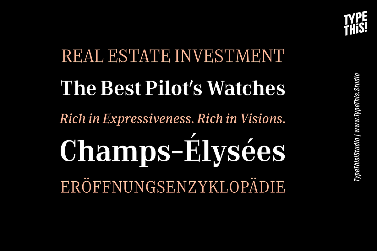 Every Core, a Serif Font by TypeThis!Studio (Photo 5 of 10)