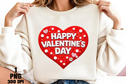 Happy Valentine’s Day Heart PNG, an Illustration by Daily.Designs (Thumbnail 3 of 4)