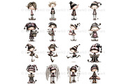 Pink Elves Nursery Baby Shower, a Decorative Illustration by Nicole Branger Art (Thumbnail 6 of 20)