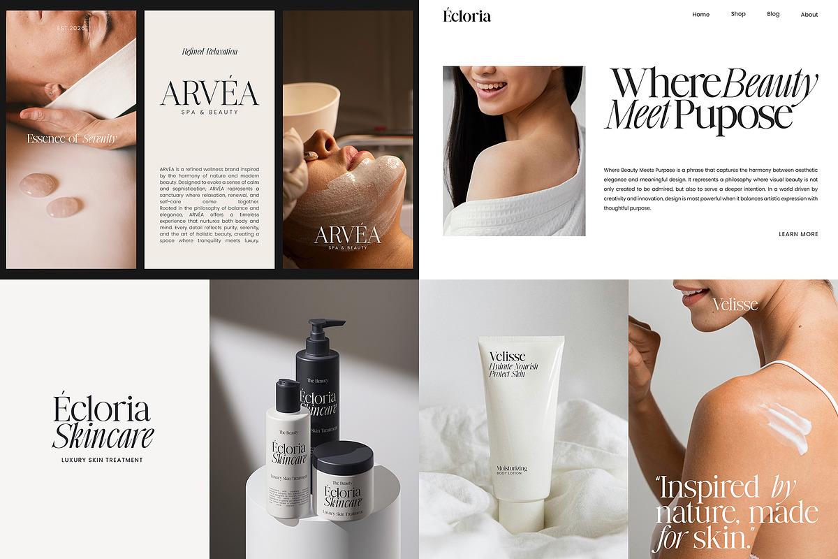 Brand Font Bundle, a Serif Font by Typoraith Co (Photo 4 of 11)