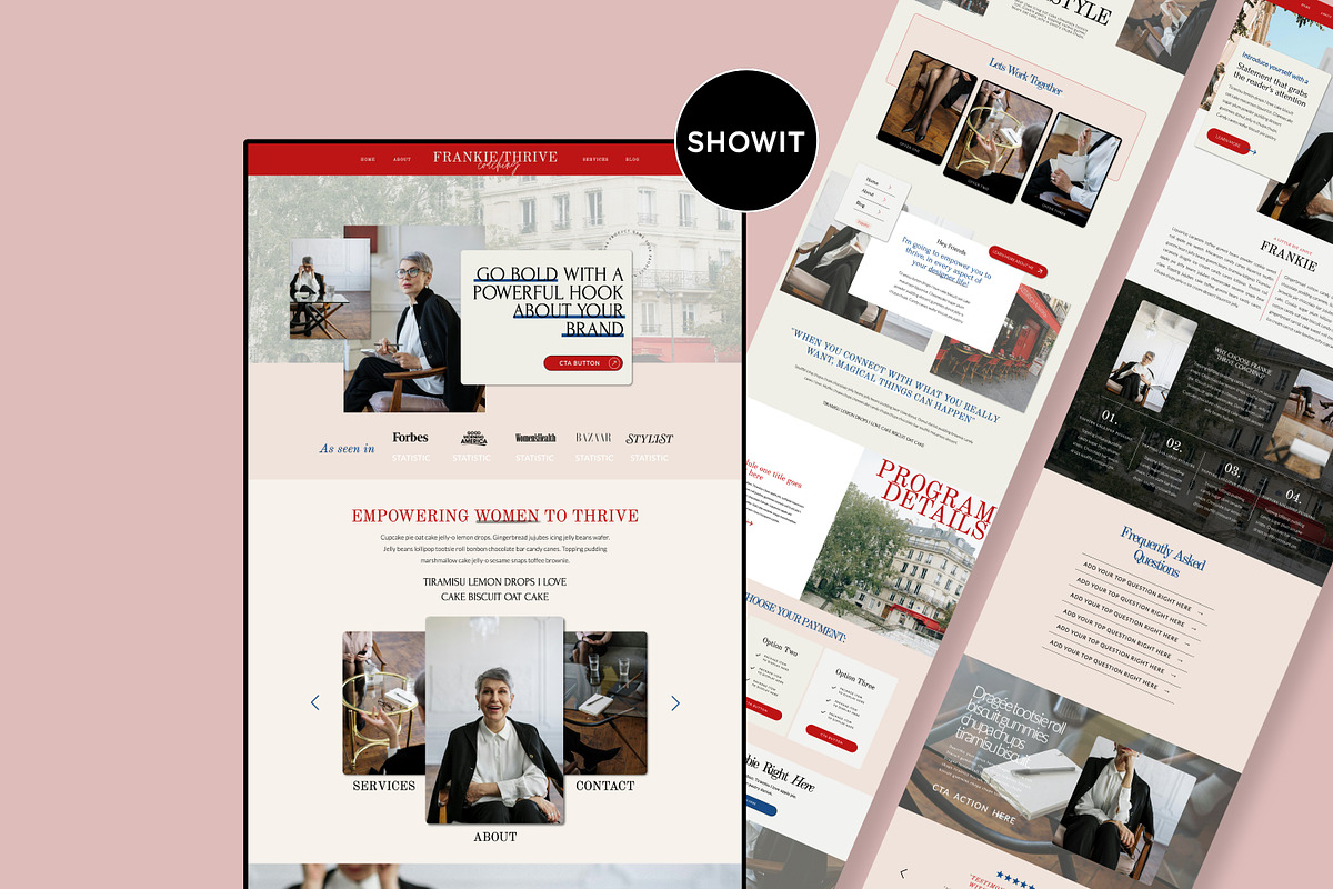 Coaching Website Template | Showit, a Websites & App Template by Field Digital (Photo 2 of 10)