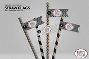 Straw Flag Mockup, a Packaging Mockup by INCDesign (Thumbnail 3 of 7)