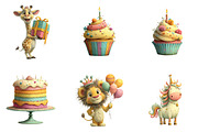 Whimsical kids birthday Celebration, an Illustration by CreationArt (Thumbnail 3 of 7)