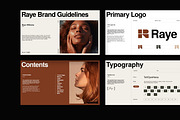 Raye Brand Guidelines Template, a Presentation Template by slidestock55 (Thumbnail 5 of 13)