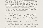 45 Hand Drawn Vector Lines, an Illustration by Jamie Pickering (Thumbnail 3 of 5)