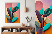 15 pop art abstract plant modern, a Decorative Illustration by ARTOZEN DIGITAL (Thumbnail 7 of 15)