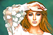 Beautiful Cartoon 2 Photoshop Action, an Action Add-On by JLDesignsPH (Thumbnail 1 of 5)