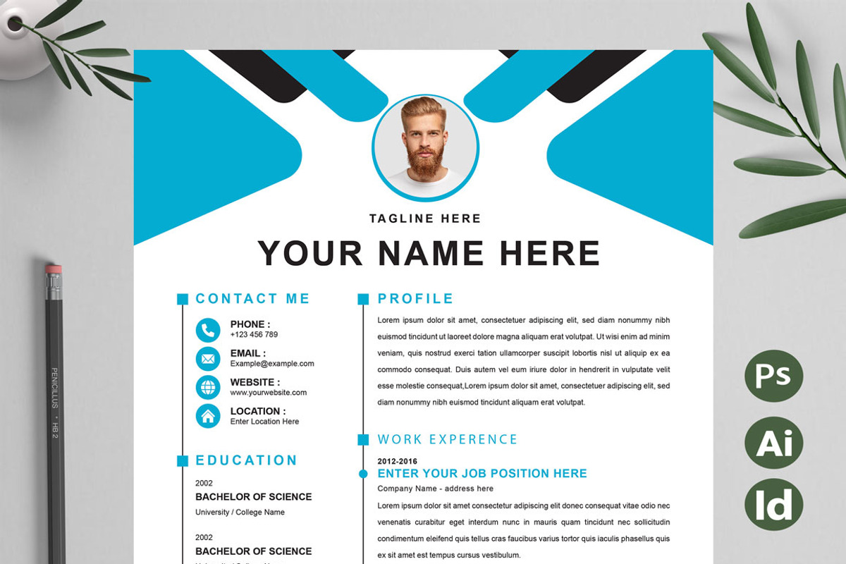 New Resume Template, a Resume Template by Attractive Resume (Photo 1 of 3)