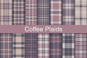 92 Coffee Colors Plaids