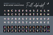 Digital Glitch Pixel Letters Overlay, a Symbol Font by PhotoSpirit (Thumbnail 3 of 8)