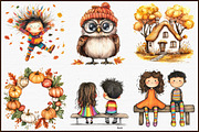 Quirky Whimsical Autumn Clipart Bund, an Illustration by Sublimation Artist (Thumbnail 3 of 6)