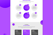 Digital Marketing Landing Page, an UI Kit Template by CreativeShaper (Thumbnail 4 of 6)