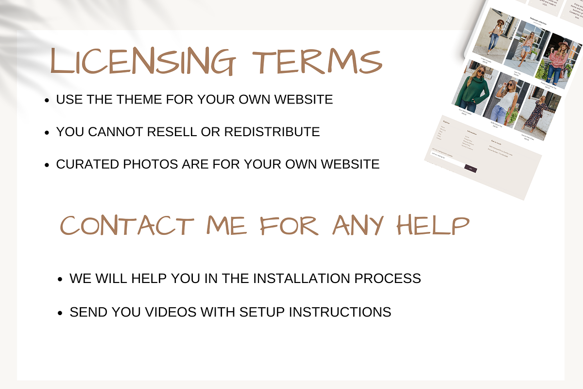 Boutique - Minimal Shopify theme, a Templates & Theme by Millennials Marketing (Photo 8 of 10)