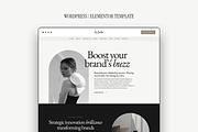 Jada Wordpress Theme, a WordPress Template by The Cherie Studio (Thumbnail 1 of 7)