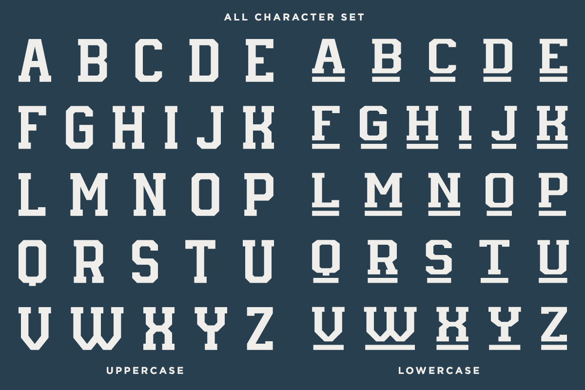 Oud Range - Variable Sport Font, a Slab Serif Font by RagamKata (Photo 9 of 10)
