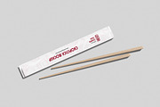 Chopstick Mockup, an Advertising Mockup by swsi-studio (Thumbnail 2 of 5)
