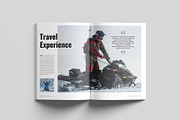 Travel & Explore Magazine Template, a Magazine Template by Cleffon_Graphic_Studio (Thumbnail 9 of 11)