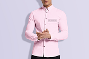 Shirt Logo Branding Mockup, a Shirt Mockup by Jinro (Thumbnail 6 of 6)