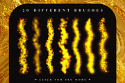 Procreate Glitter Brushes, a Brush Add-On by Nurmiftah (Thumbnail 2 of 10)