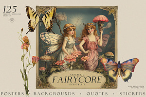 Fairycore - Collage & Poster Kit