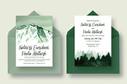 Wild Greenery Wedding Collection, an Invitation Template by Knotted Design (Thumbnail 2 of 9)