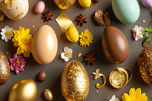 Modern commercial easter collage design, a Holiday Photo by DanFLCreativo
