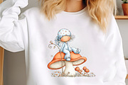 Whimsical Easter Girl Clipart, an Illustration by designcity5 (Thumbnail 3 of 5)