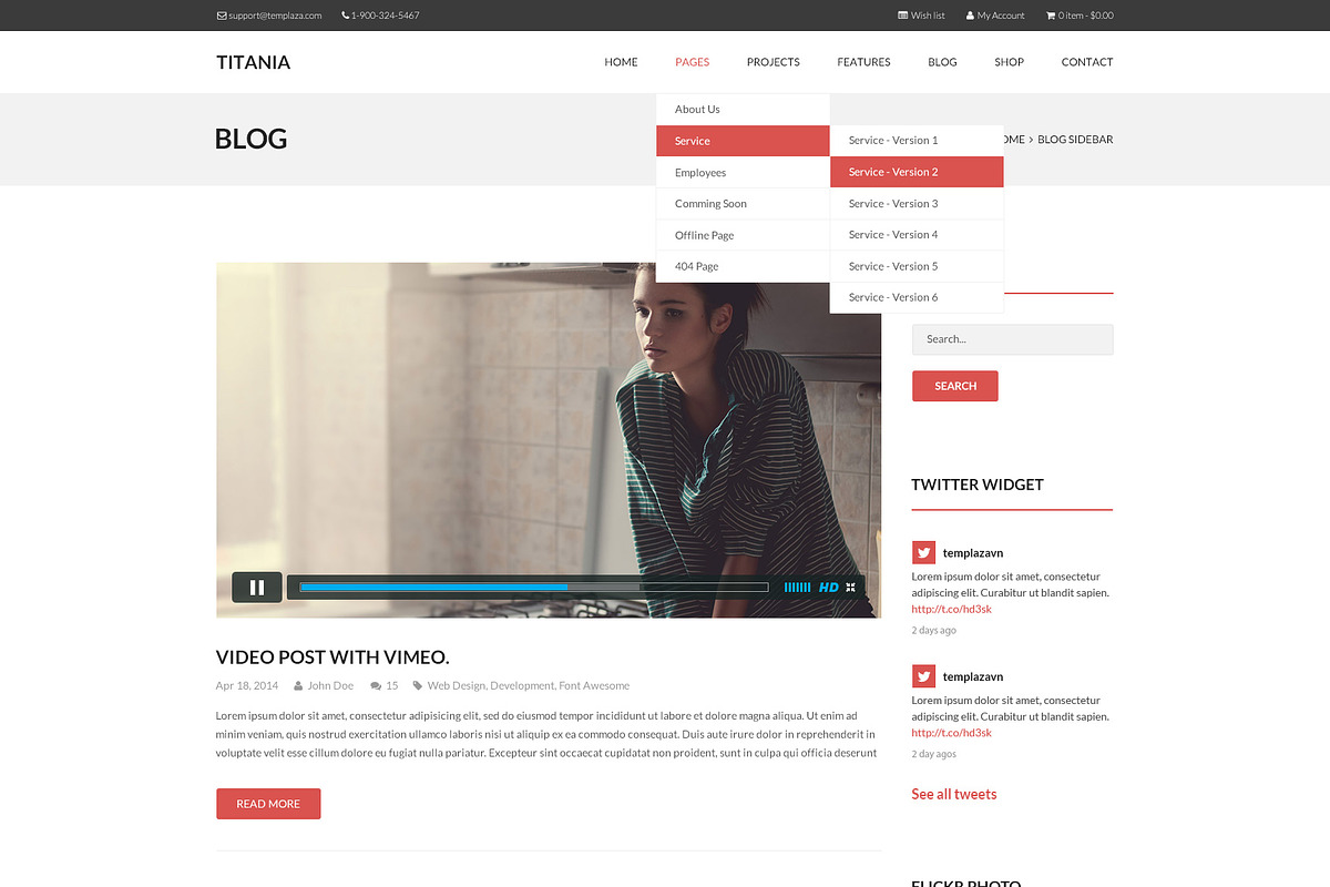 Titania - Multipurpose PSD Template, a Websites & App Template by TemPlaza (Photo 53 of 53)