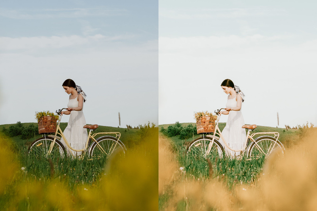10 COTTAGE CORE LIGHTROOM PRESETS, an Action Add-On by Emma Kate Creative (Photo 4 of 10)