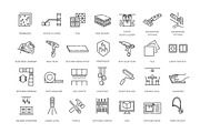 Kitchen Furniture Installation icons, an Object Illustration by Tettygreen (Thumbnail 2 of 3)