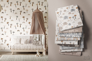 Safari Kids Pattern Collection