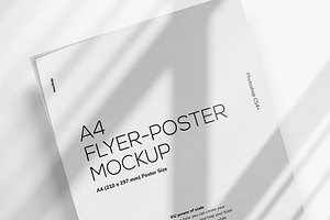 A4 Flyer - Poster Mockups Bundle