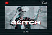 Glitch YouTube Thumbnails, a Social Media Template by Andrew Skoch Design (Thumbnail 7 of 7)