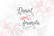 Marcella Script, a Script Font by ianmikraz (Thumbnail 4 of 5)