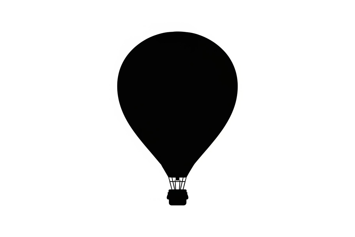 Hot Air Balloon Silhouette Bundle, an Illustration by Designer_Momina (Photo 20 of 51)