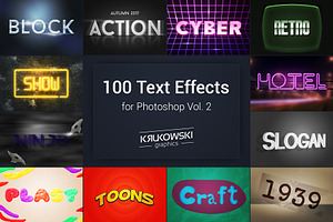 Photoshop Text Effects Pack Vol.2