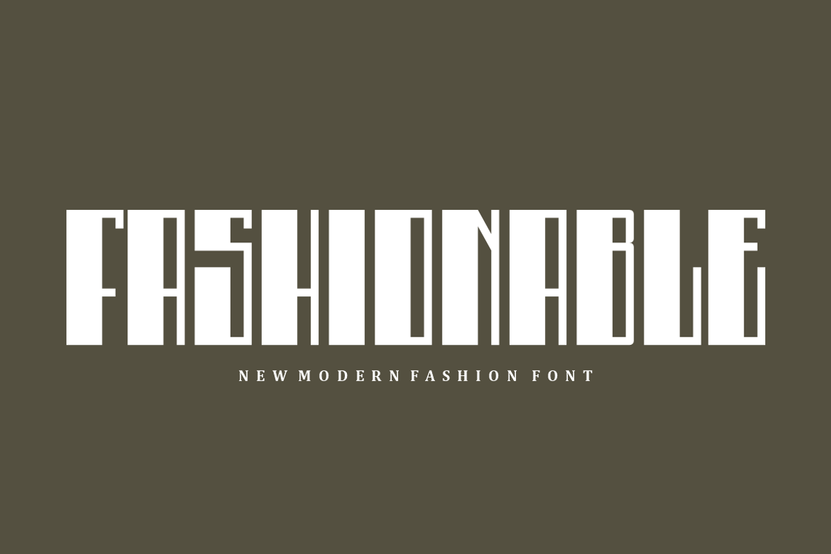 Crazy Fashion - Font, a Sans Serif Font by artchiles_design (Photo 2 of 5)