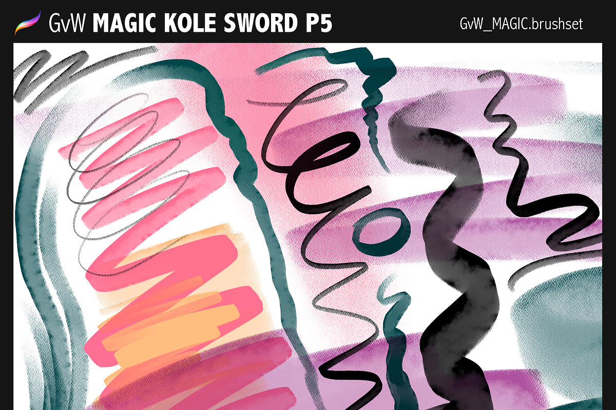 70+ Watercolor & Wet Paint Brushes, a Brush Add-On by Georg's Procreate Brushes (Photo 17 of 19)