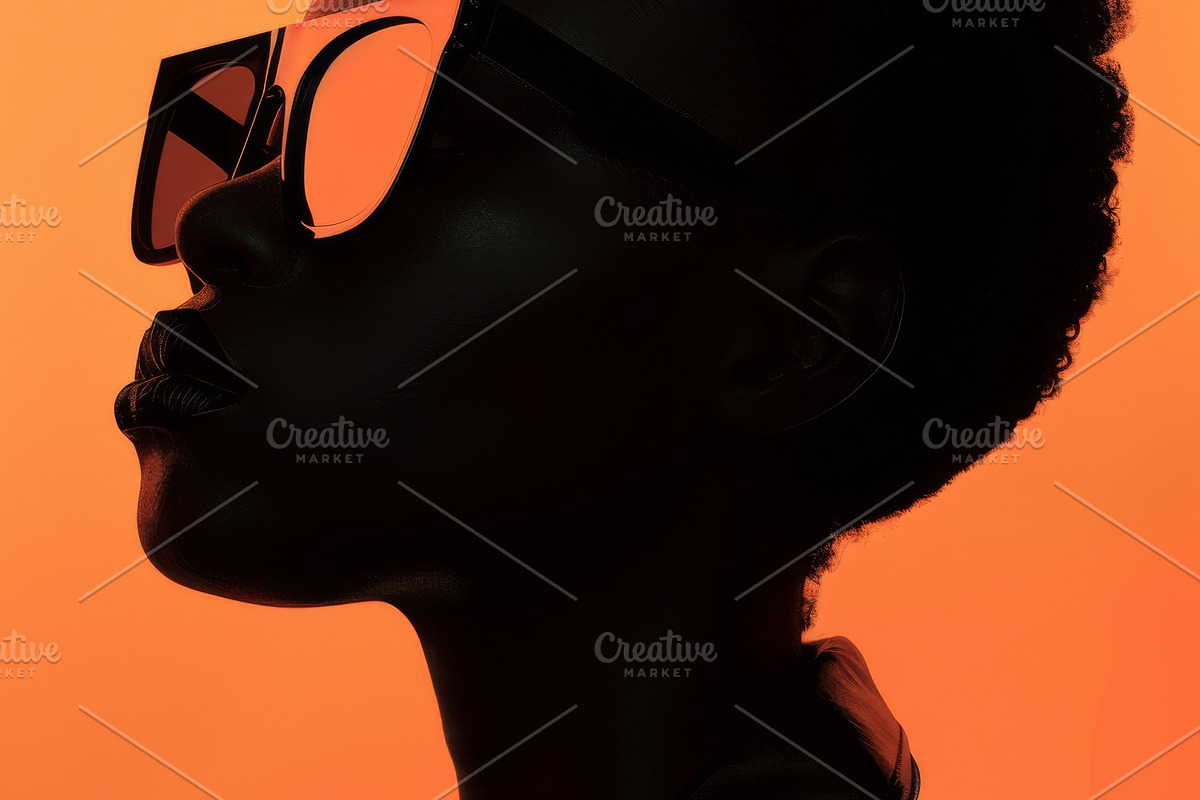 109 Fashion models in sunglasses, a Beauty & Fashion Photo by Handmadefont (Photo 93 of 113)