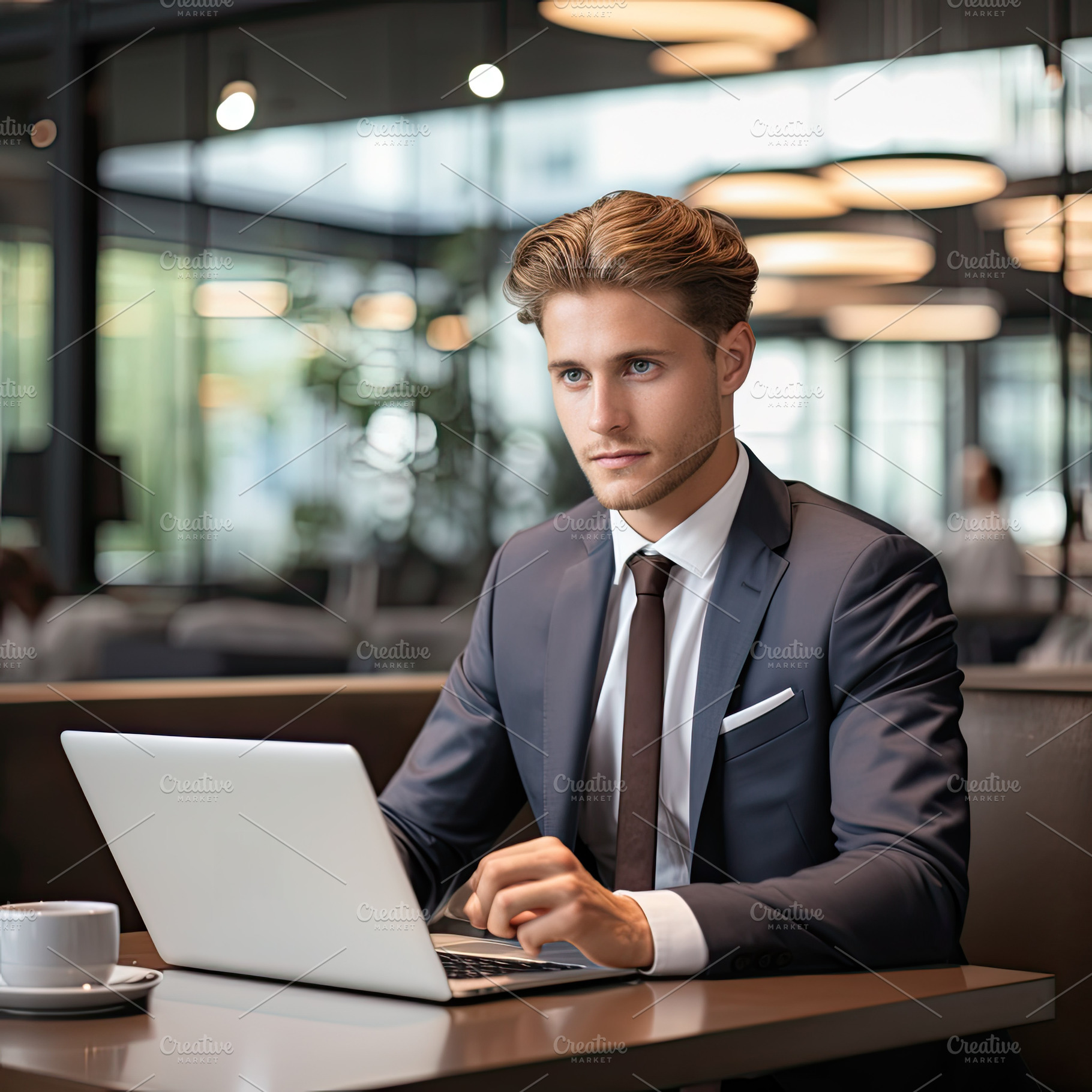Professional corporate business man, a Photo by SaroStock