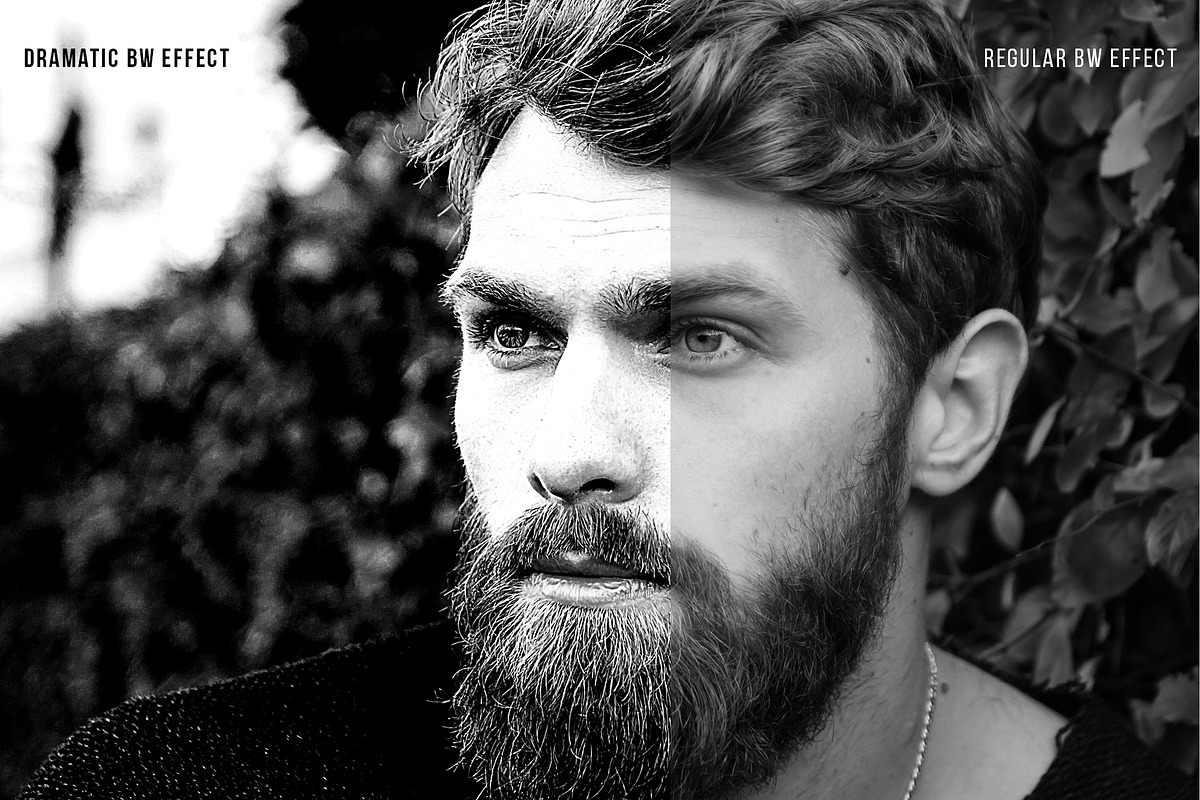 Dramatic BW Portrait PSD Effect, a Templates & Theme by velvetmade.designs (Photo 5 of 10)