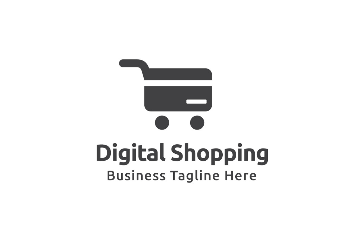 Digital Shopping Logo Template, a Branding & Logo Template by Logo20 (Photo 2 of 2)