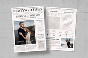 Wedding Newspaper Flyer Template, a Flyer Template by BrandPacks (Thumbnail 5 of 5)