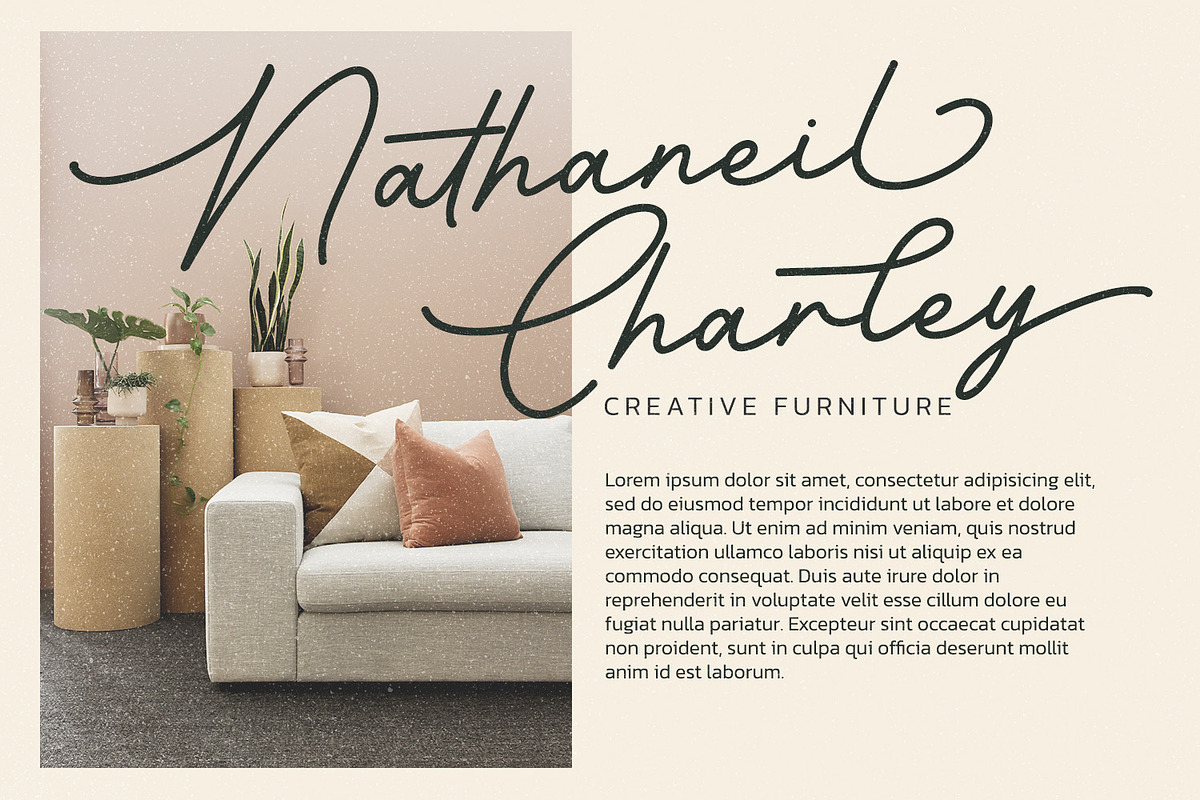 Barethelly Signature, a Script Font by Nathatype (Photo 3 of 10)